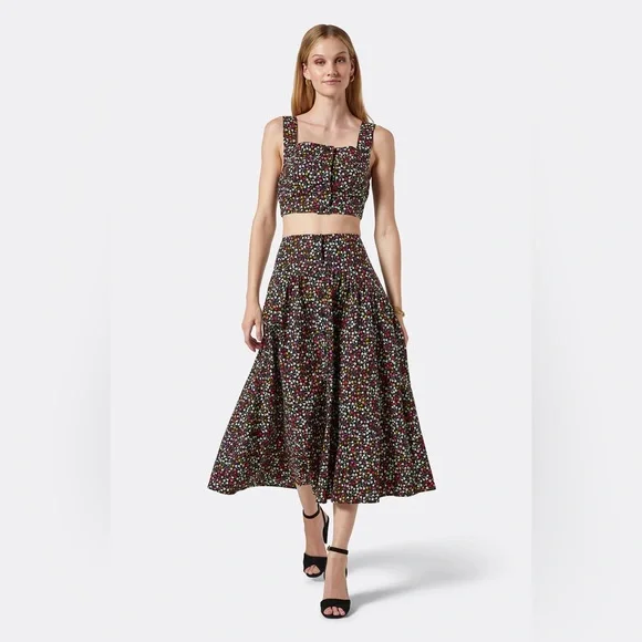 JOIE BRIXERLEY MIDI COTTON SKIRT - Picture 10 of 11